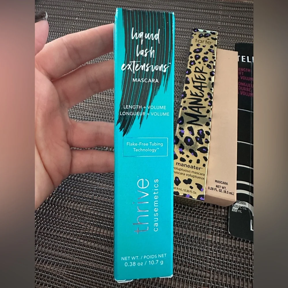 Mascara Bundle (Thrive Causemetics, Tarte, KKW Beauty, L’Oreal)